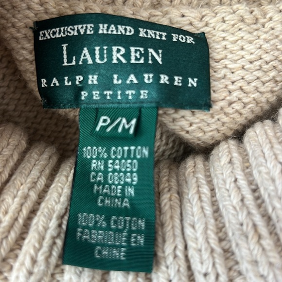 Ralph Lauren Vintage Sweater Sz MP - Picture 7 of 11